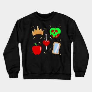 Evil Queen Villain Pattern Crewneck Sweatshirt